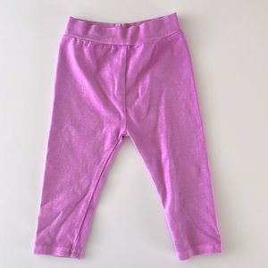 New LAmade Mini Leggings 6-12M Pink Heart Leg Baby Girl